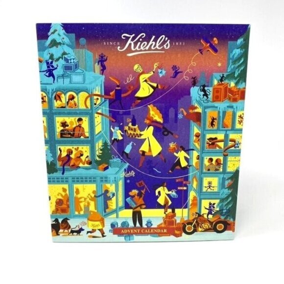 Kiehl’s Limited Edition Holiday Advent Calendar 2023 Limited Rare 24 Doors - Picture 1 of 7